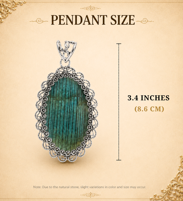 Nayi Disha Labradorite Pendant