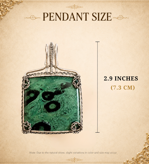 Prakriti Shanti Kambaba Jasper Pendant
