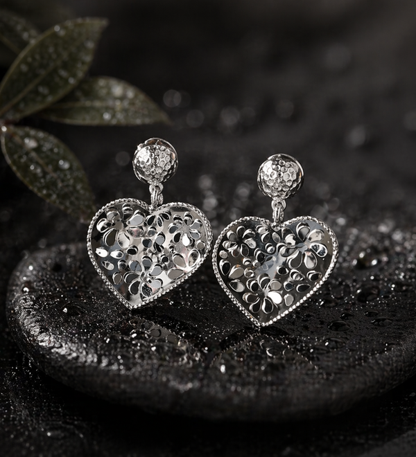 Sterling Silver Eternal love Earrings