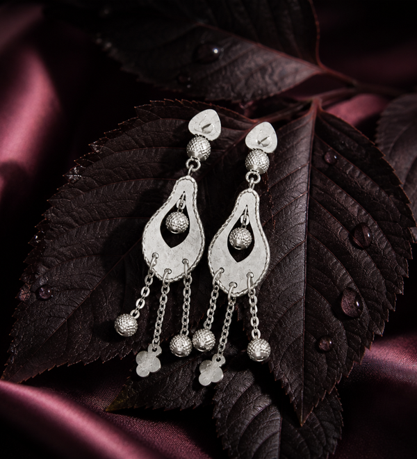 Sterling Silver Filigree Dangle