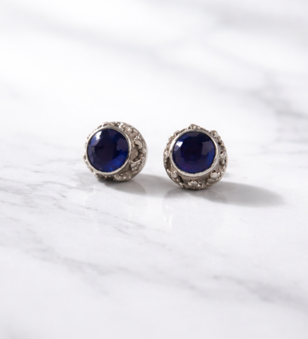 Sterling Silver Noir Elegance Tops