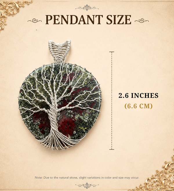 Sterling Silver Tree of Life Pendant - Big