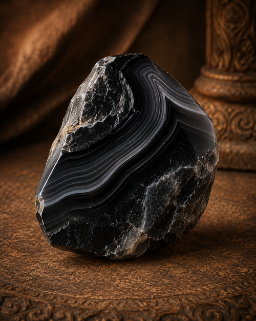 Black Banded Agate