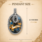 Badlav Shakti Pietersite Pendant