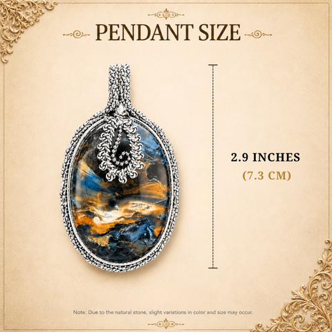 Badlav Shakti Pietersite Pendant