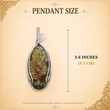 Sterling Silver Fiery Whirlwind eye-catcher designer Pendant