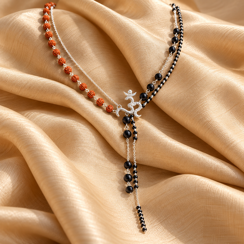Shiv Om Rudraksh Mangalsutra