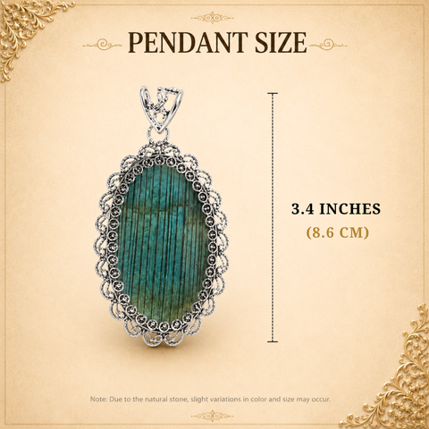 Nayi Disha Labradorite Pendant