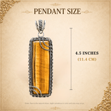 Raj Lakshmi Tiger Eye Pendant