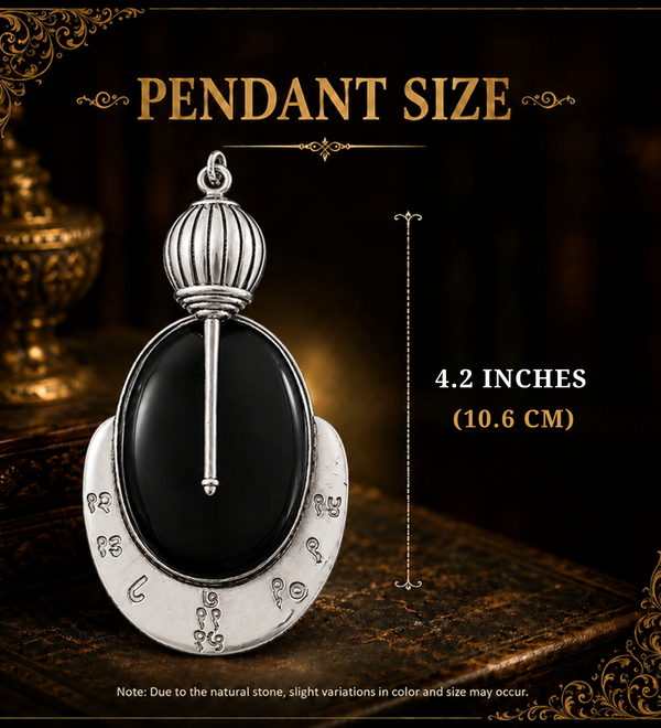Sterling Silver Shani Gada Black Onyx Pendant
