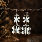 Sterling Silver Butterfly Flutter Earrings