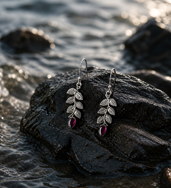 Sterling Silver Nature's Embrace Earrings