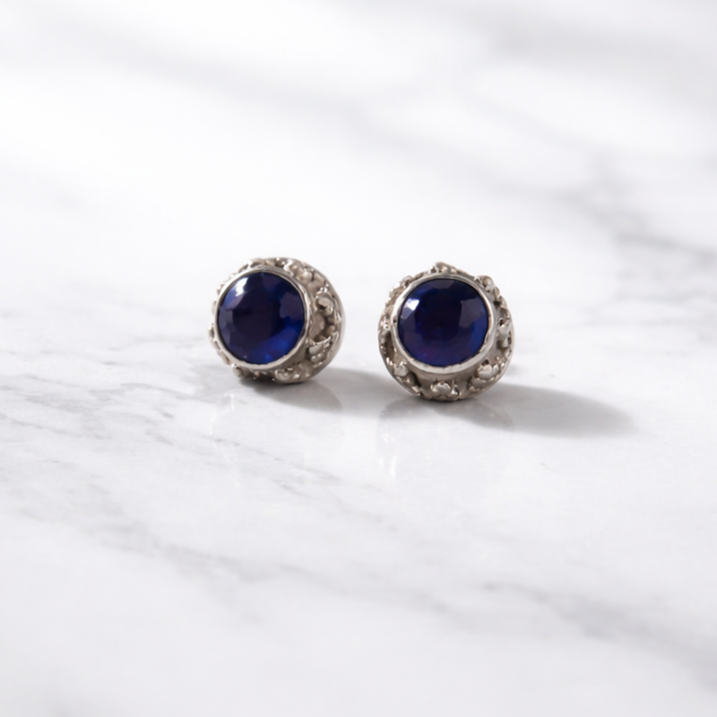 Sterling Silver Noir Elegance Tops