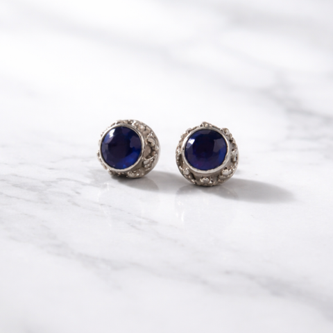 Sterling Silver Noir Elegance Tops
