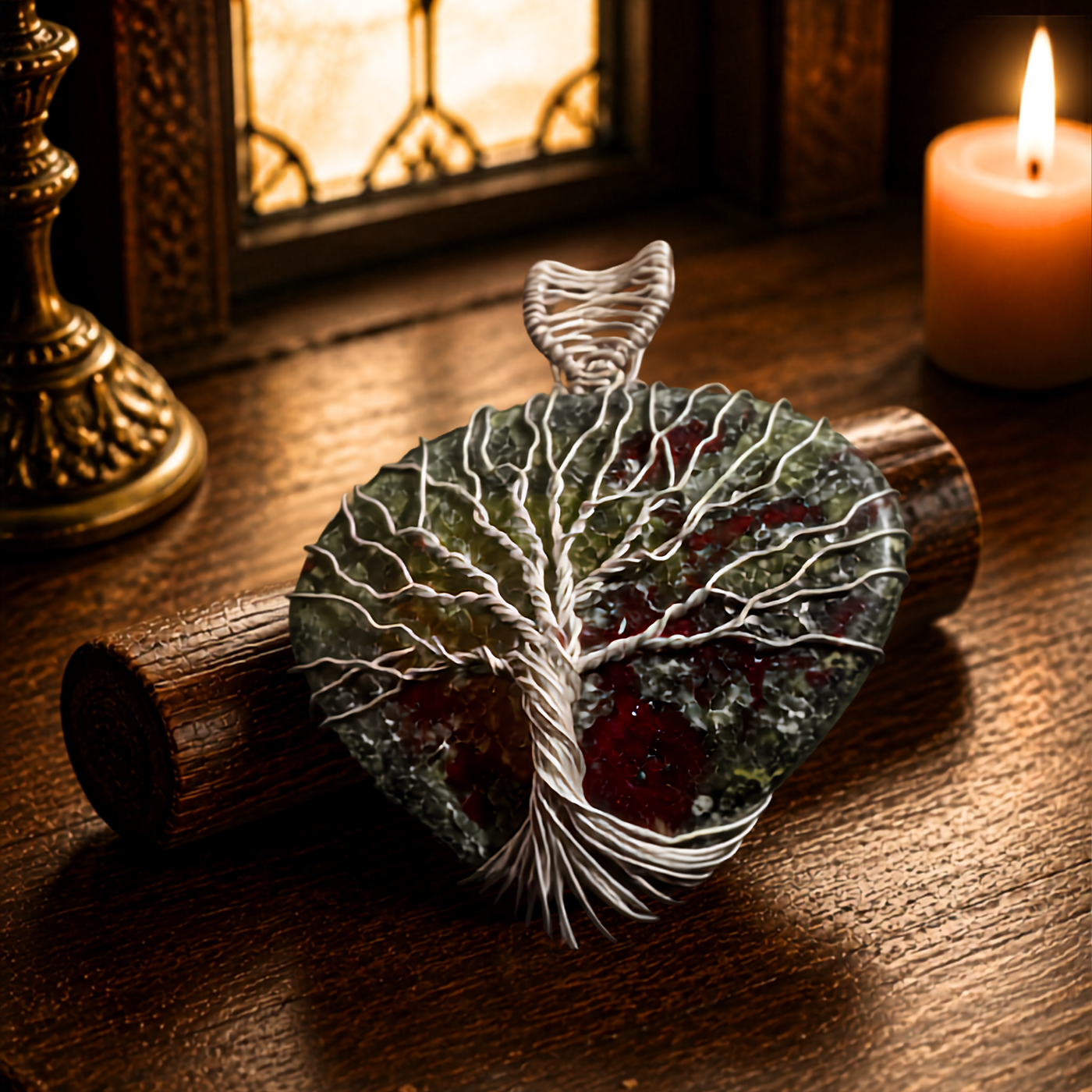 Sterling Silver Tree of Life Pendant - Big