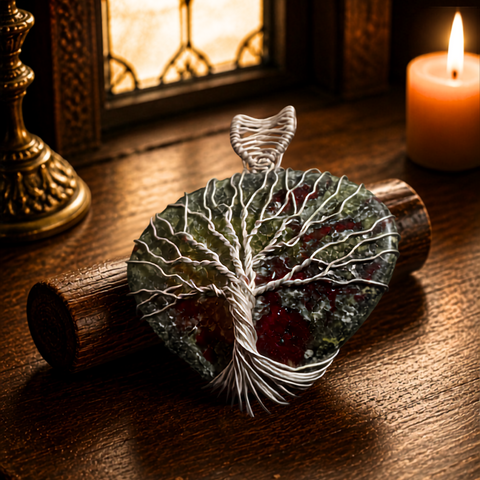 Sterling Silver Tree of Life Pendant - Big