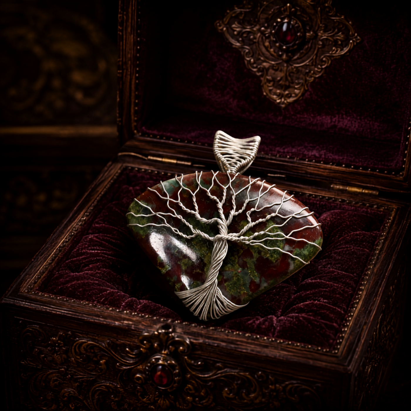 Sterling Silver Tree of Life Pendant — Small