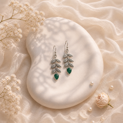 Sterling Silver Nature's Embrace Earrings