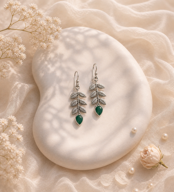 Sterling Silver Nature's Embrace Earrings