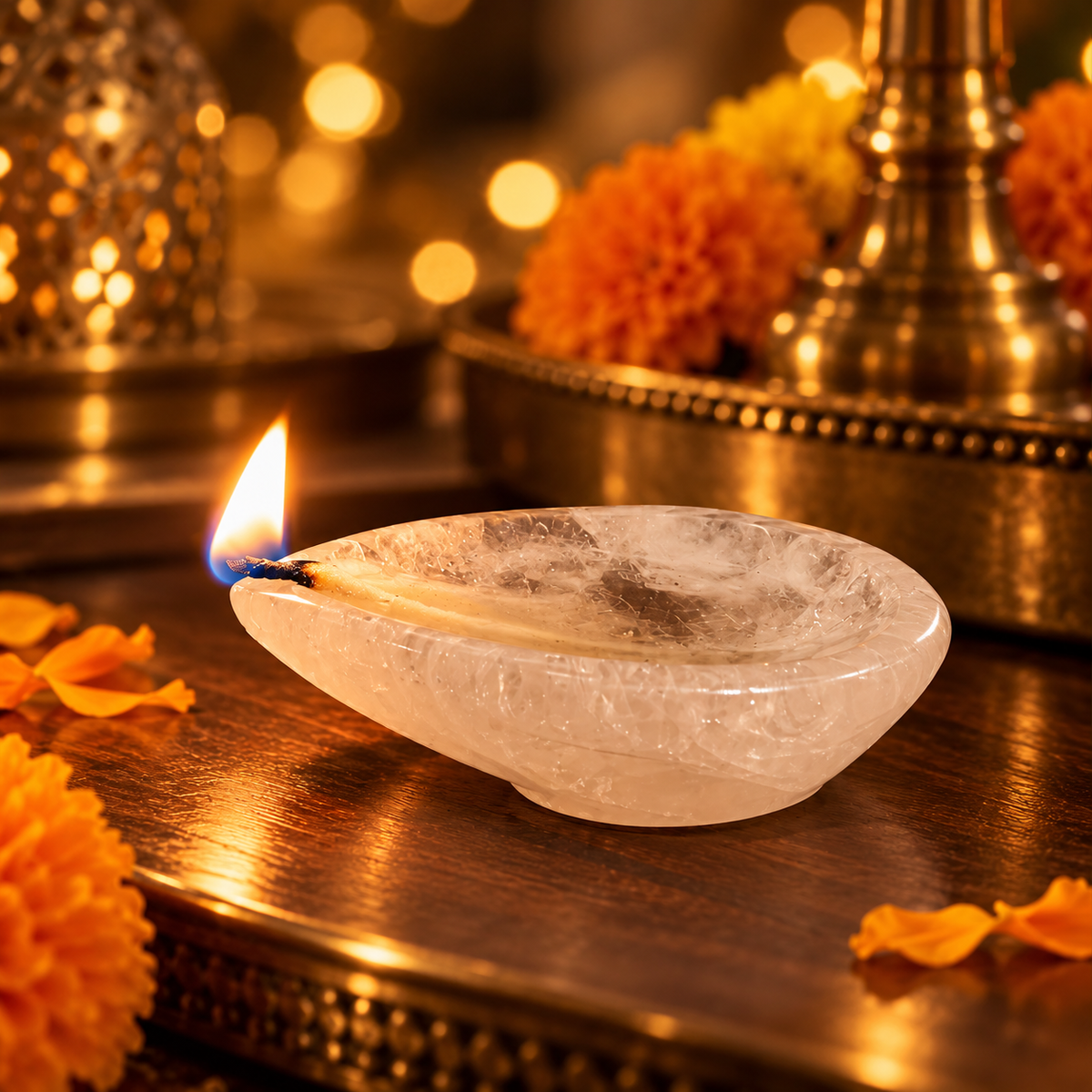 The Gemstone Diya Festival Range (Pair of 2)