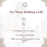 Who wears Rose Quartz - for those building a life