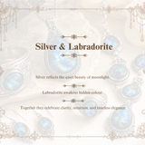 Silver & Labradorite — benefits card