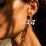 Sterling Silver Dragonfly Whisper Earrings