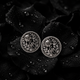Sterling Silver Floral Radiance Indo western Earring
