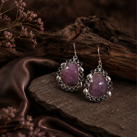 Sterling Silver Gourmet Designer Earring