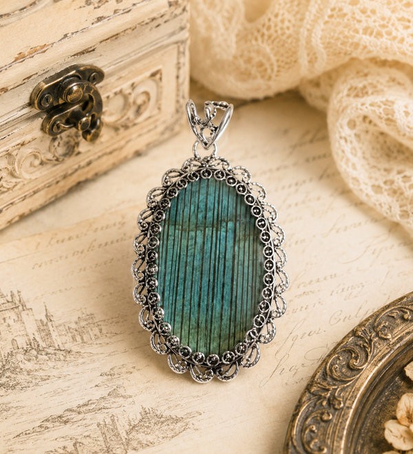 Nayi Disha Labradorite Pendant