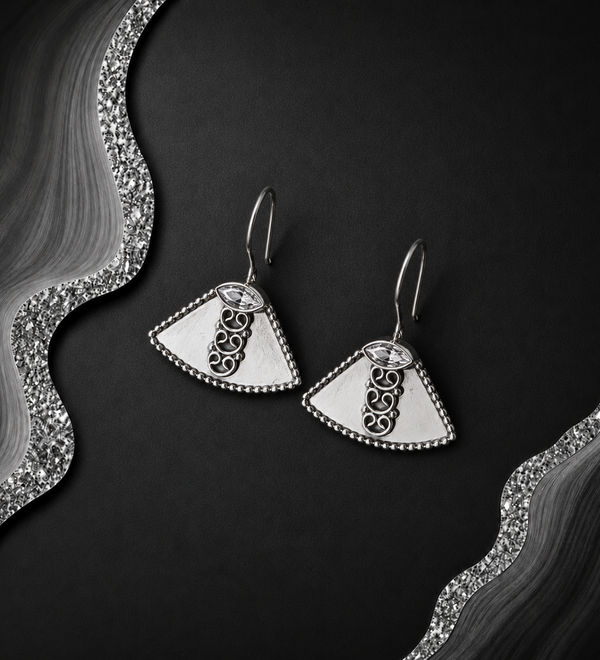 Sterling Silver Triana Elegance Earrings