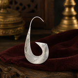 Sterling Silver U-Curve Statement Earrings